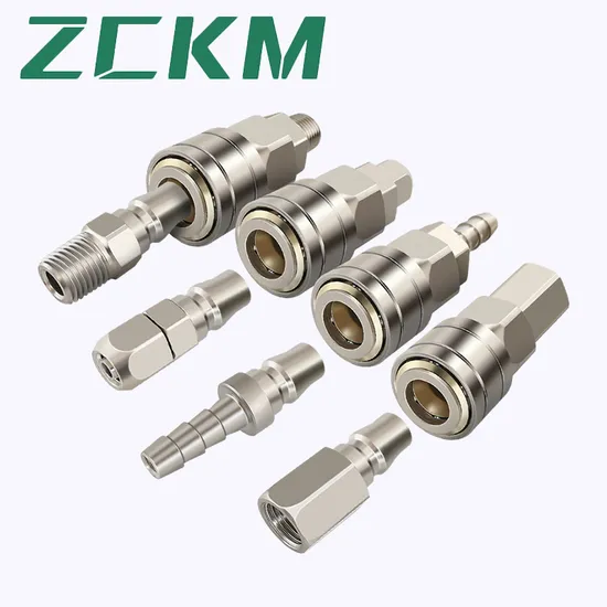 Type C Self-Locking Pneumatic Quick Coupler Connector Fittings